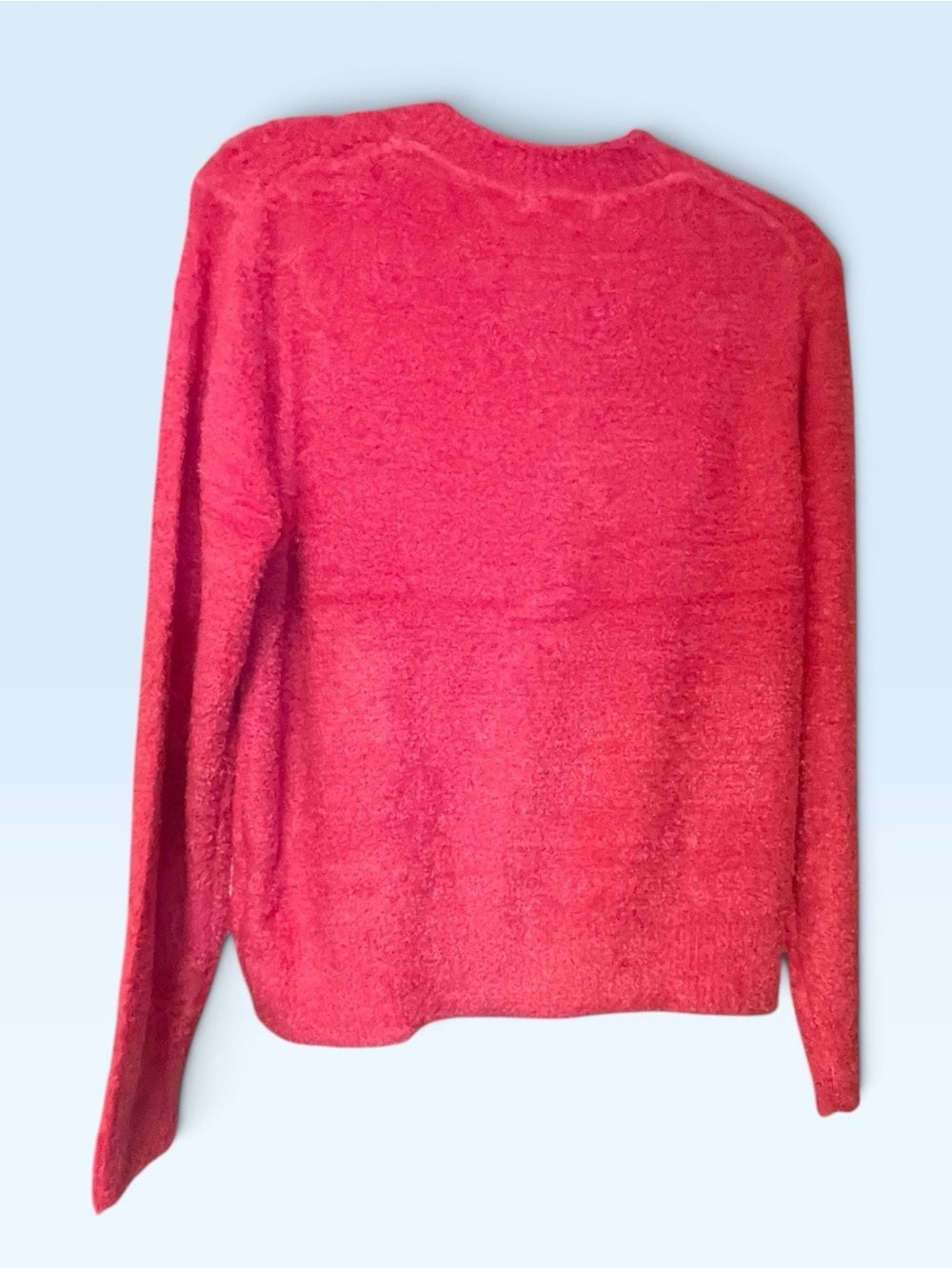 Zenana Hot Pink Eyelash Knit Cardigan