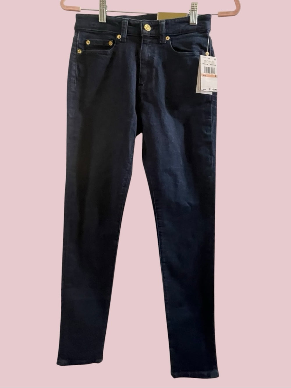 Michael Kors Dark Wash Skinny Jeans
