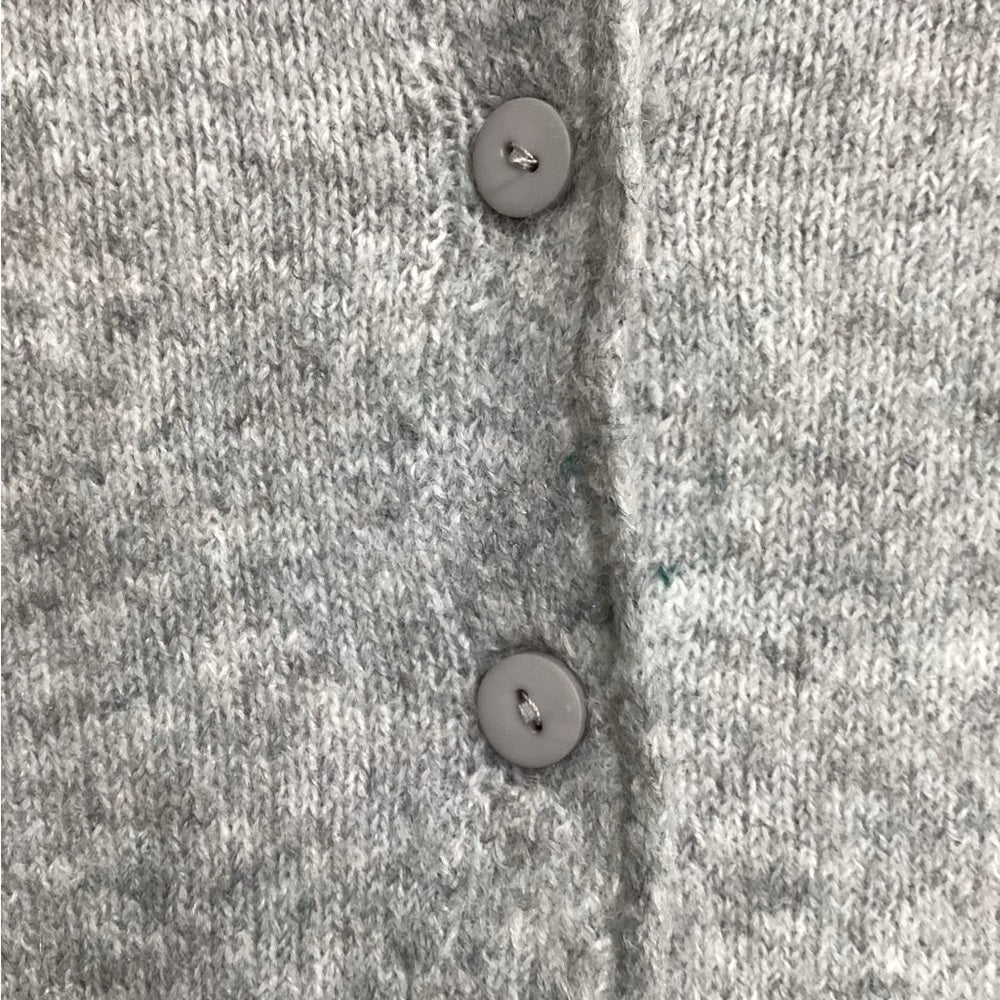 Miracle Heather Grey Button-Front Cardigan