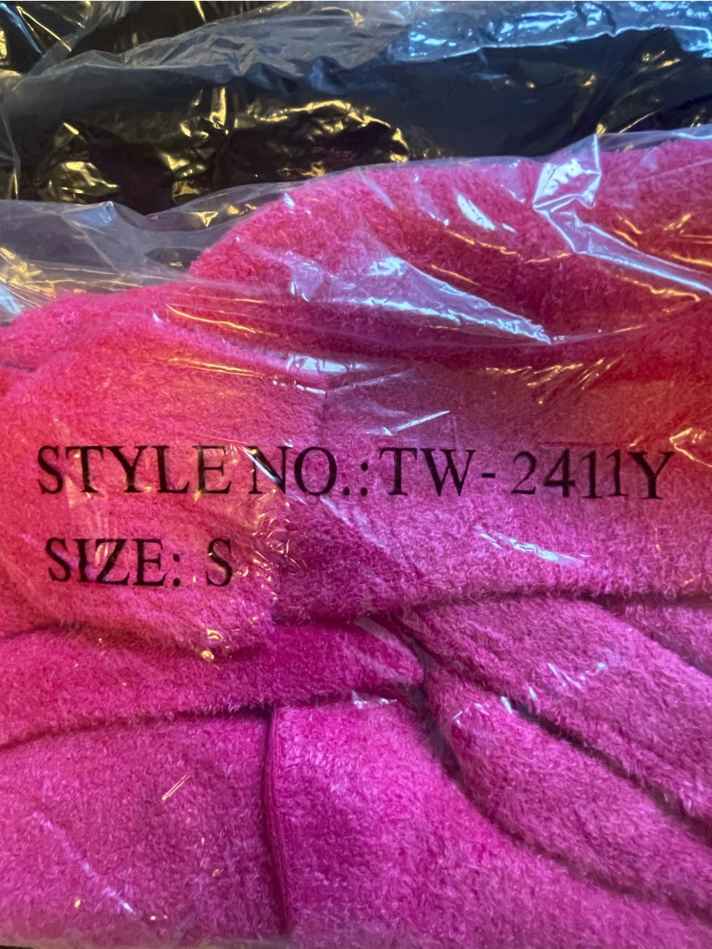 Zenana Hot Pink Eyelash Knit Cardigan