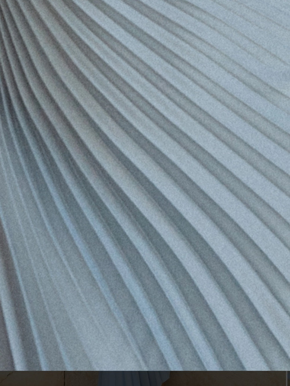 o.p.t Perko Light Blue One-Shoulder Pleated Maxi Dress