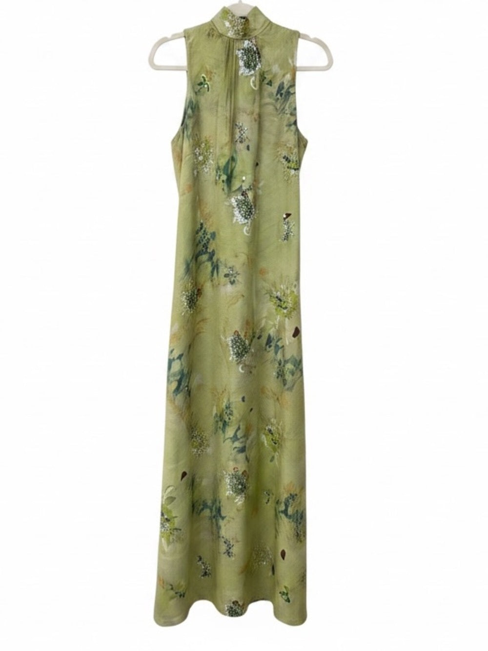 o.p.t Naia Mariposa Beaded Floral Maxi Dress