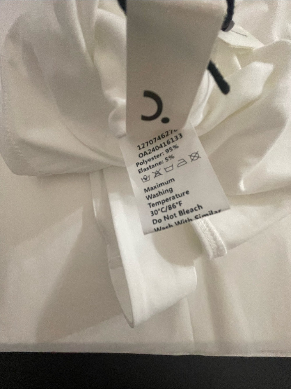 Commense White Ruched Cropped Tank Top