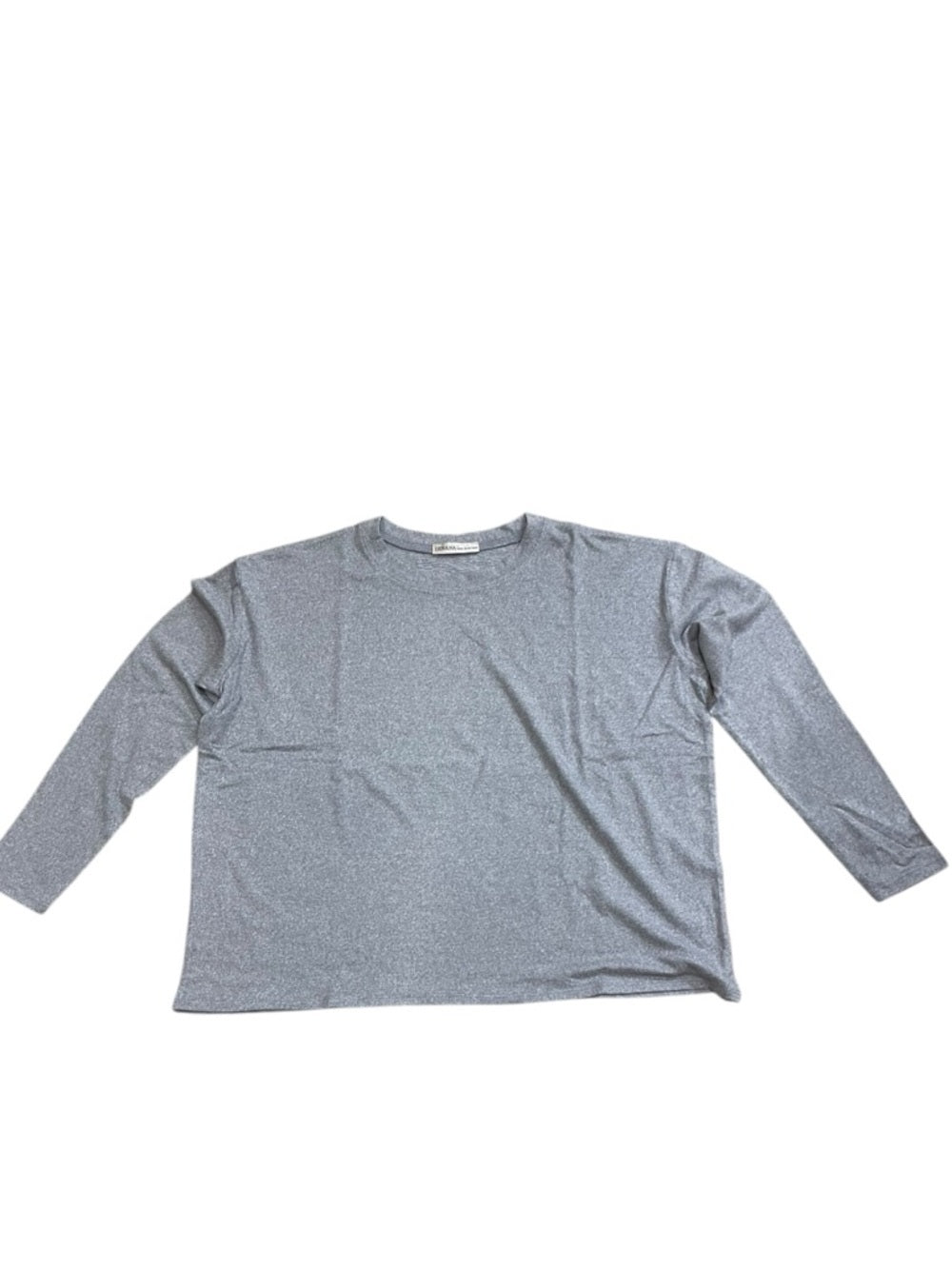 Grey Long Sleeve Top and Shorts Lounge Set