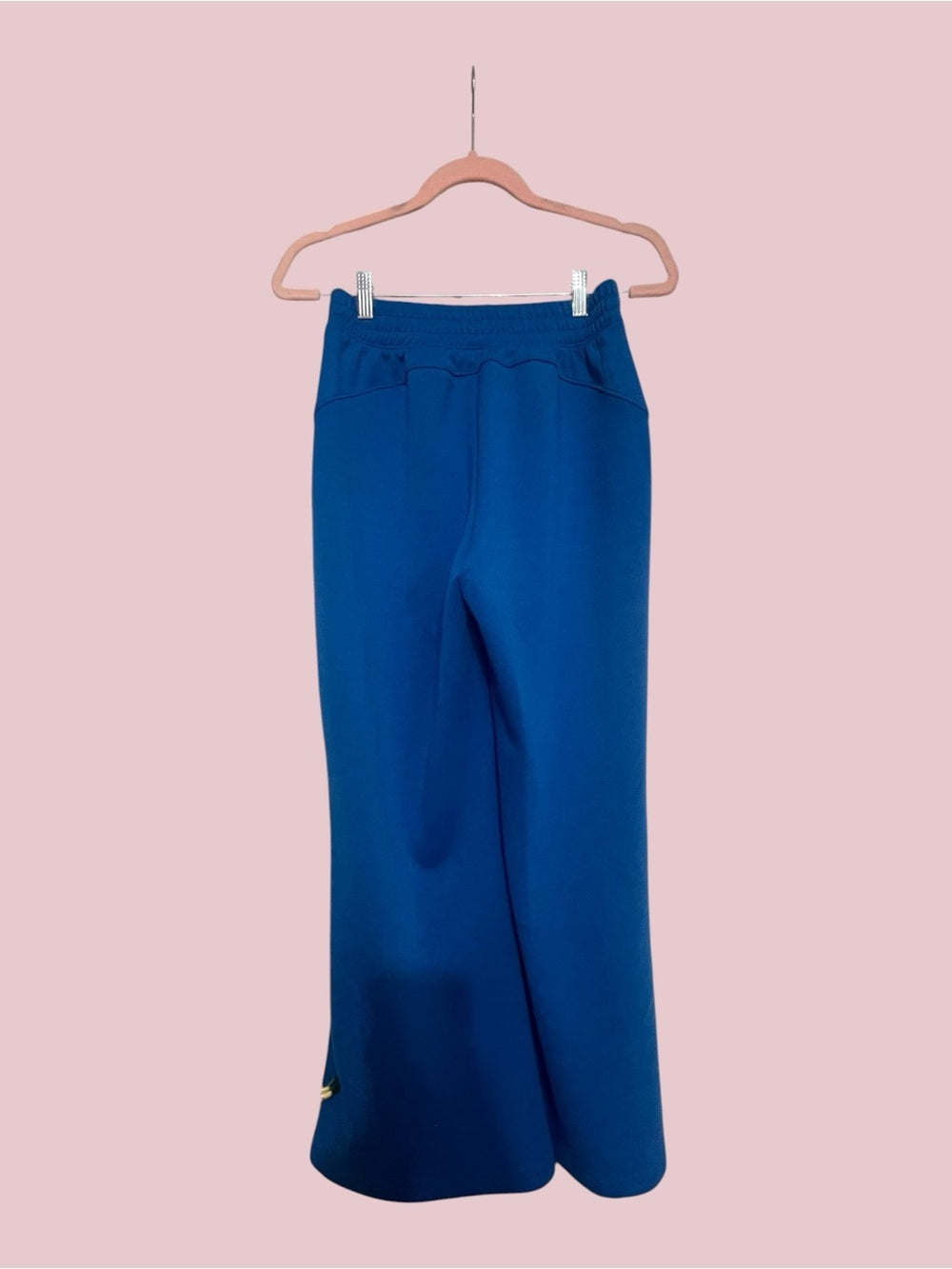 Zenana Cobalt Blue Scuba Top and Wide-Leg Pants Set