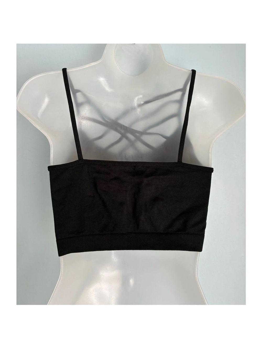 Zenana Black Bralette and Poppy Red Wide-Leg Pants Set