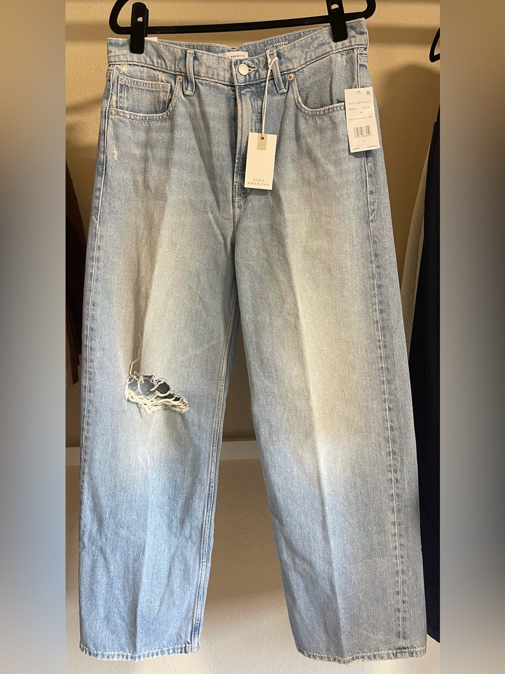 Good American Good Standard Baggy Jeans