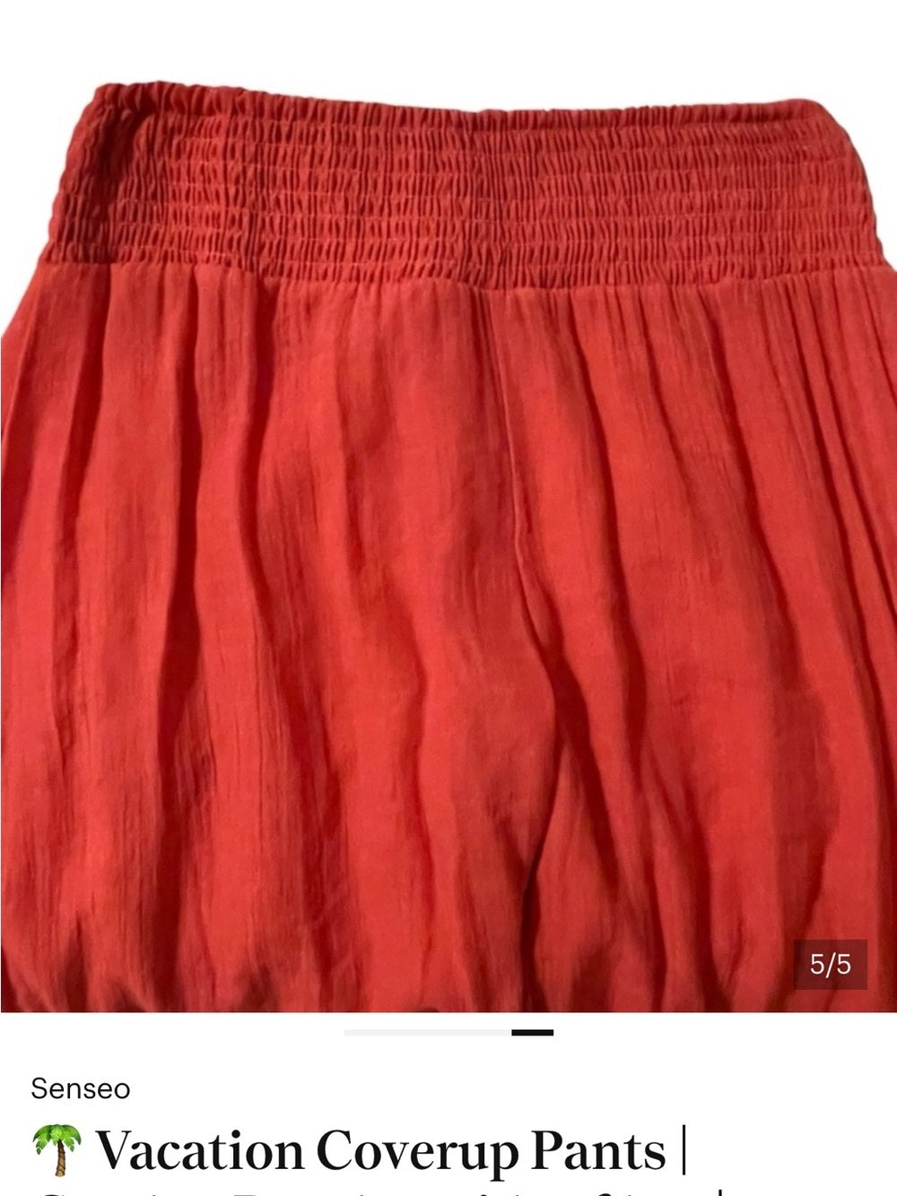 Zenana Black Bralette and Poppy Red Wide-Leg Pants Set