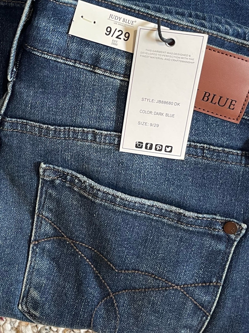 Judy Blue Friday Night Ripped Dad Fit Jeans
