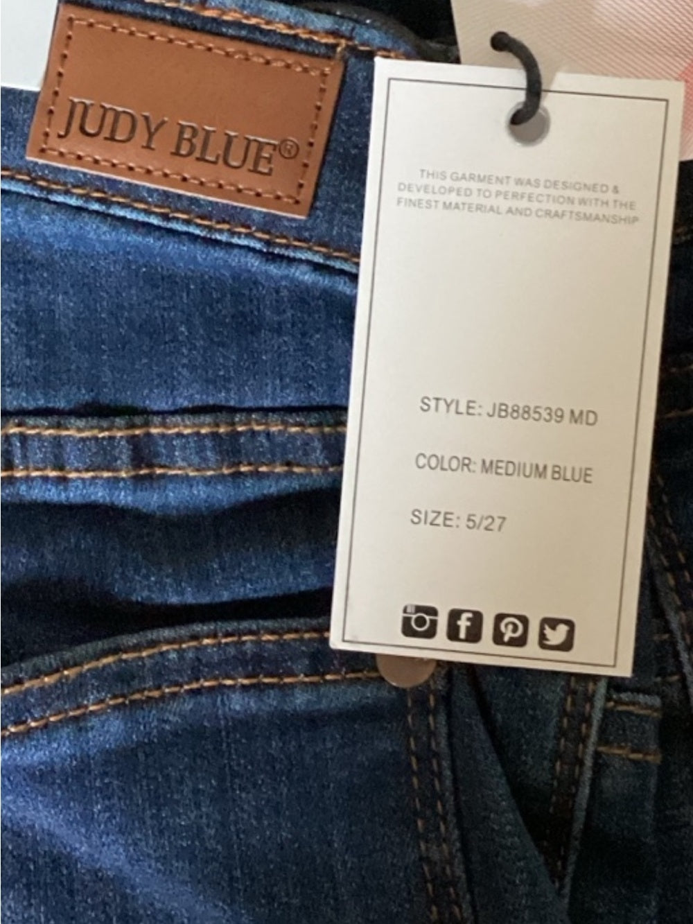 Judy Blue Kingsport Pull-On Skinny Jeggings