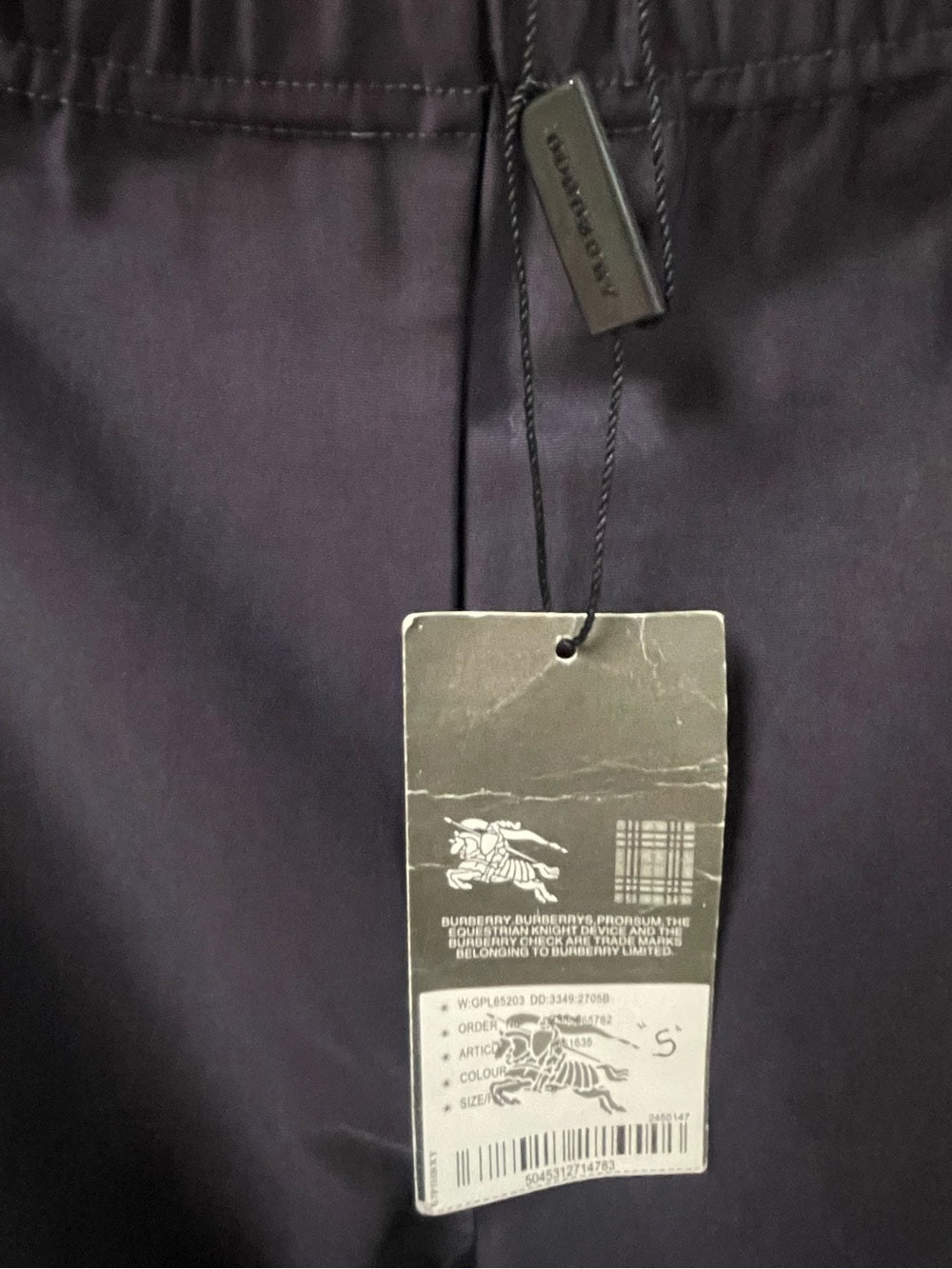 Burberry London Plum Purple Leggings
