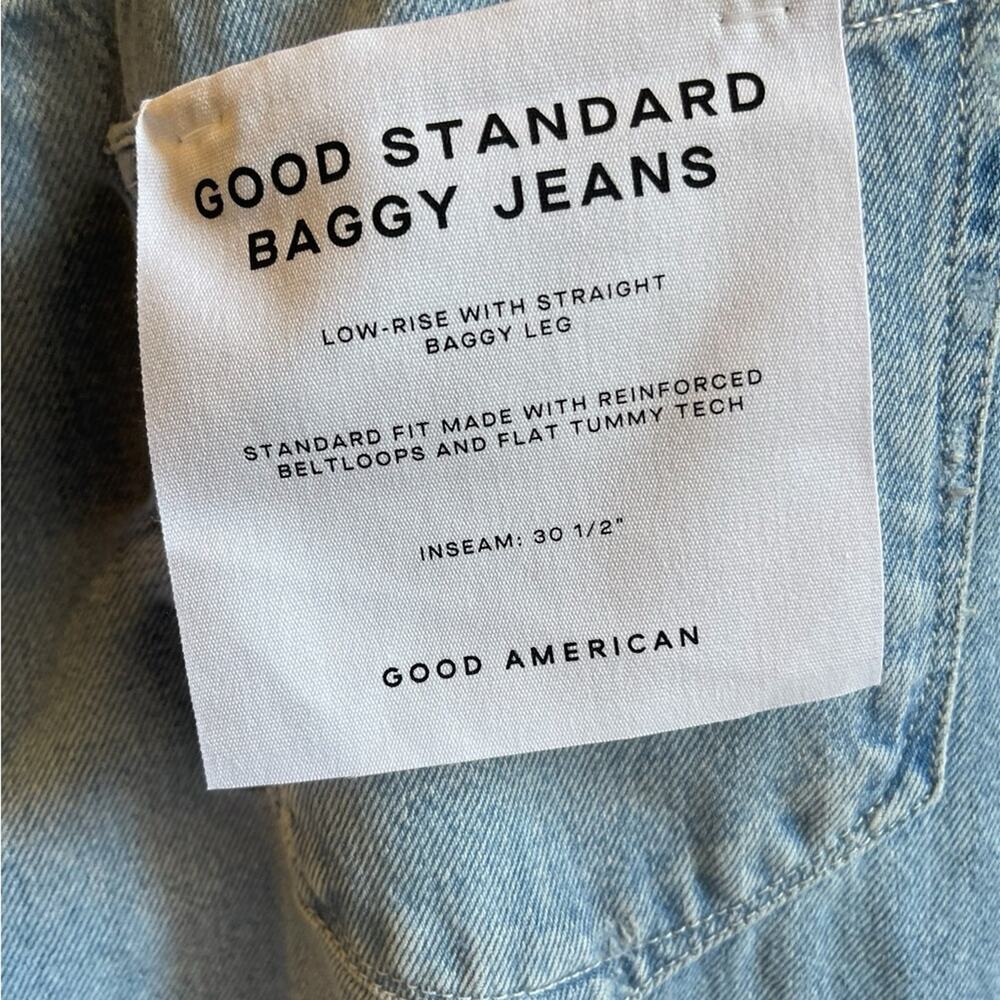 Good American Good Standard Baggy Jeans