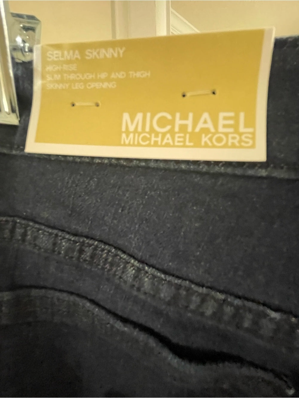 Michael Kors Dark Wash Skinny Jeans