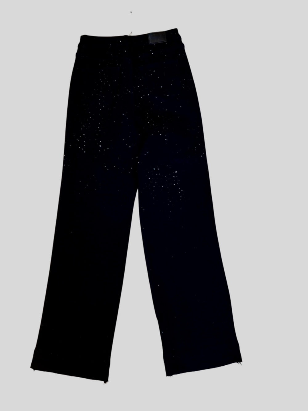 Balboa Black Rhinestone Stretch Jeans