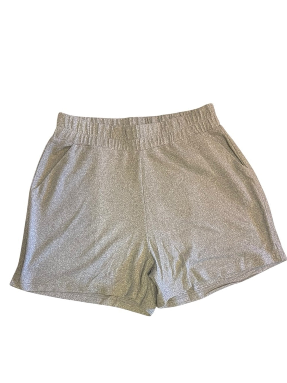 Grey Long Sleeve Top and Shorts Lounge Set