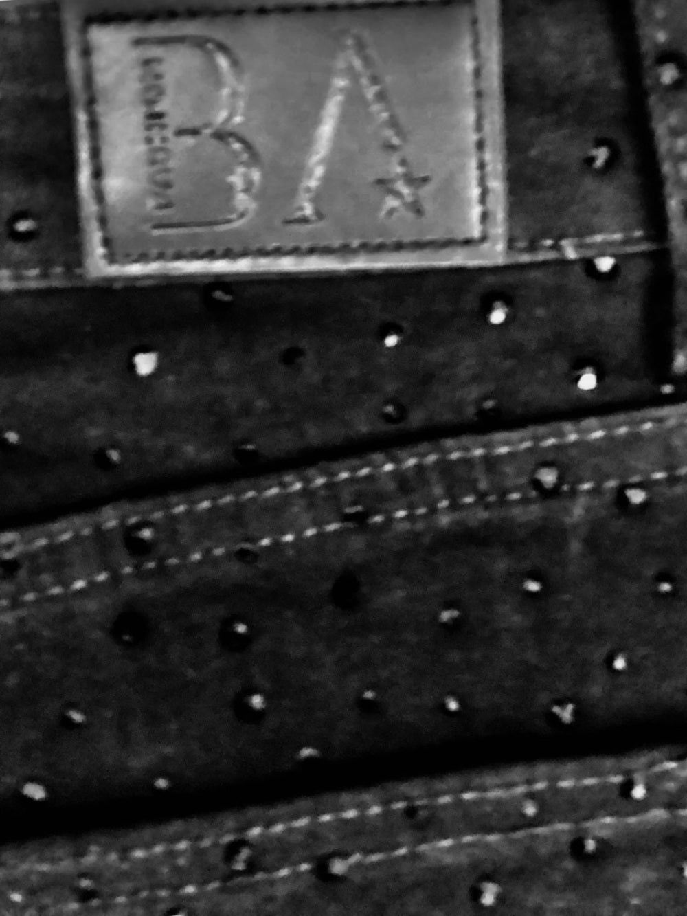 Balboa Black Rhinestone Stretch Jeans