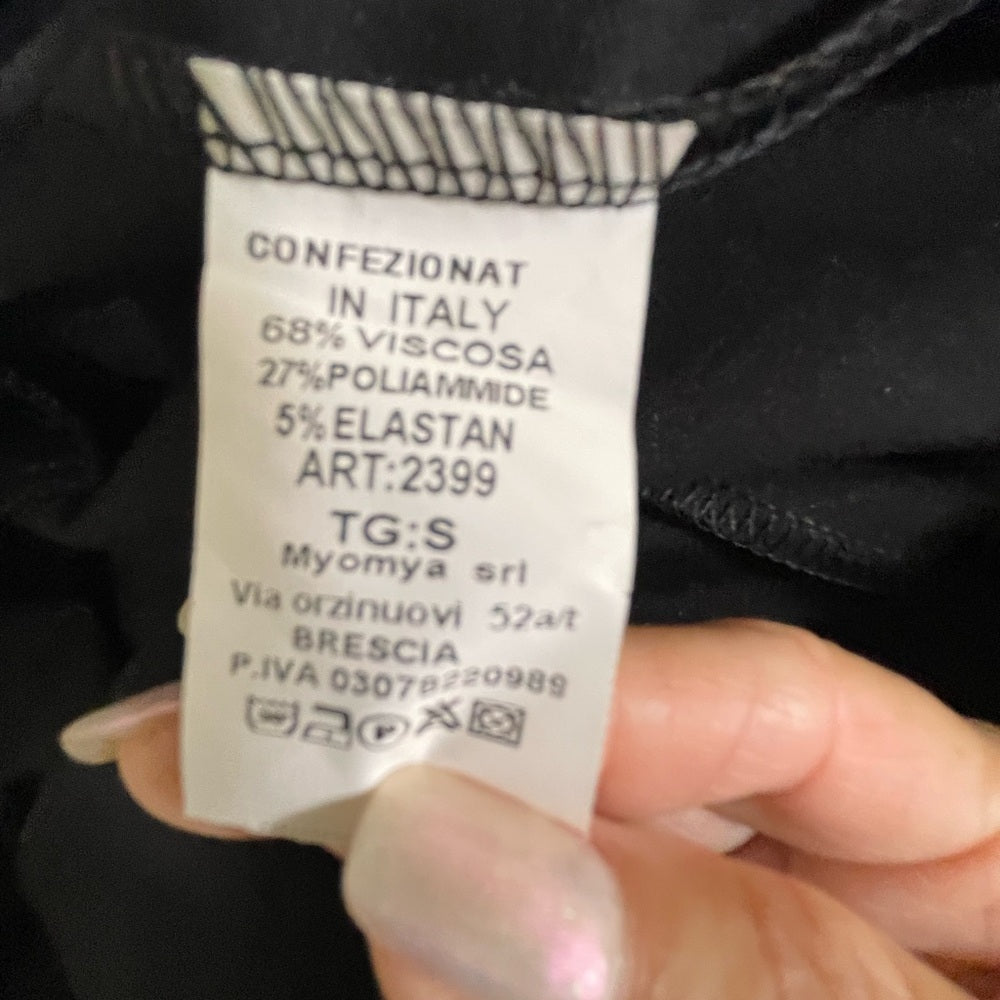 Astrid Clothing Black Midi Dress