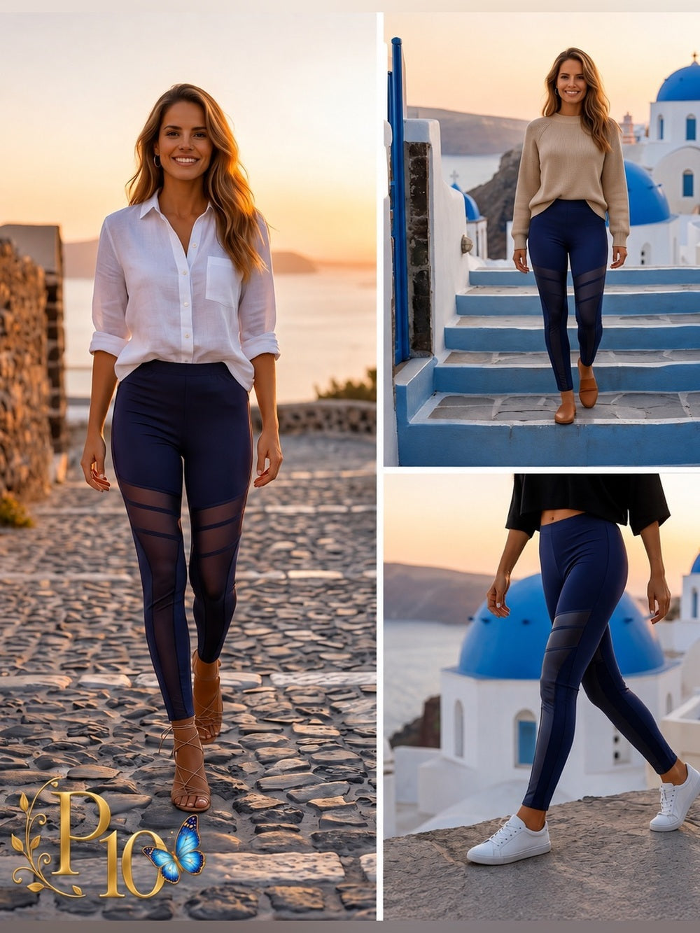 Burberry London Plum Purple Leggings